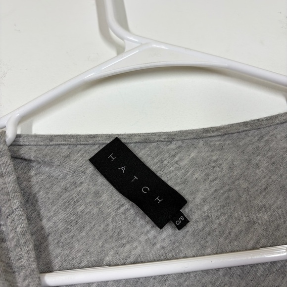 Hatch Highline Asymmetrical Jersey Dress Size OS One Size - Picture 8 of 9